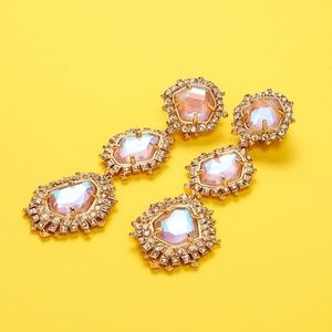 Kendra Scott Aria 14k Gold Plated Clip-on Earrings